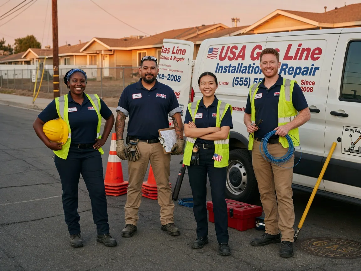 Gas Line Installation company in Wild Rose, WI