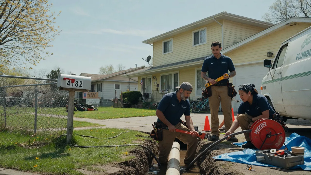 Gas Line Repair in Wild Rose, WI near me